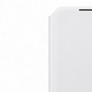 Knižkové puzdro Clear View pre Samsung Galaxy S22, biela 6
