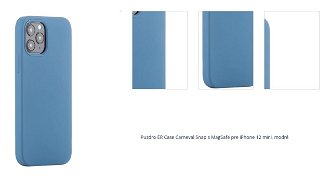 Zadný kryt ER Carneval Snap s MagSafe pre iPhone 12 mini, modrá 1