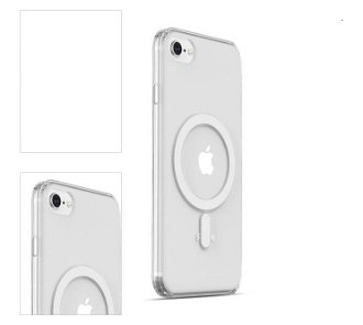 Zadný kryt ER Case Ice Snap s MagSafe pre Apple iPhone SE 22/SE 20/8/7, transparentná 4