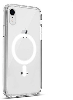 Puzdro ER Case Ice Snap s MagSafe pre Apple iPhone XR, transparentné