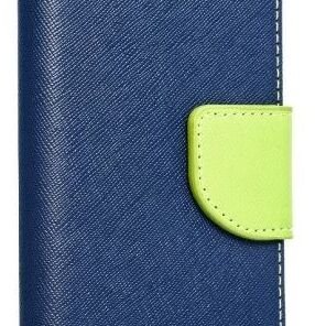 Puzdro FANCY Book pre Xiaomi Redmi Note 11 Pro+ 5G, modré/zelené 5