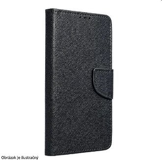 Puzdro FANCY Book pre Xiaomi Redmi Note 12 Pro 5G, čierne