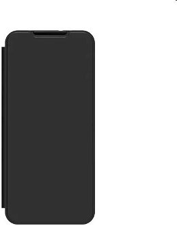 Knižkové puzdro Flip Wallet Cover pre Samsung Galaxy A02s, čierna