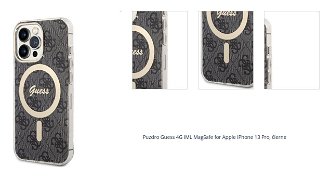 Zadný kryt Guess 4G IML MagSafe pre Apple iPhone 13 Pro, čierna 1