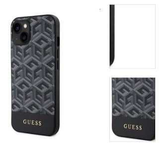 Puzdro Guess PU G Cube MagSafe for Apple iPhone 14, čierne 3