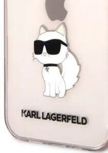 Puzdro Karl Lagerfeld IML Choupette NFT pre Apple iPhone 14, ružové 8