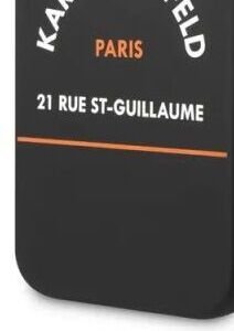 Puzdro Karl Lagerfeld Rue St Guillaume pre Apple iPhone 14, čierne 8