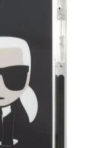Zadný kryt Karl Lagerfeld TPE Full Body Ikonik pre Apple iPhone 13 mini, čierna 5