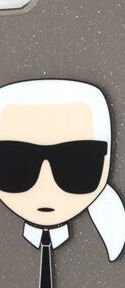 Zadný kryt Karl Lagerfeld TPU Full Glitter Karl Head pre iPhone 13 mini, čierna 5