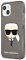 Puzdro Karl Lagerfeld TPU Full Glitter Karl Head pre iPhone 13 mini, black