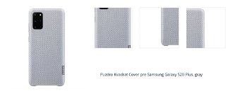 Puzdro Kvadrat Cover pre Samsung Galaxy S20 Plus, gray 1