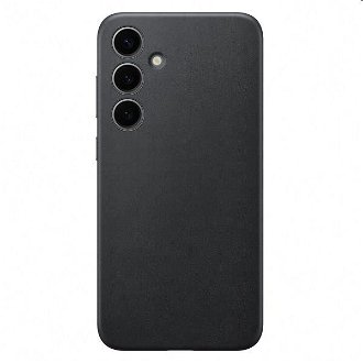 Zadný kryt Leather Cover pre Samsung S24 Plus, čierna