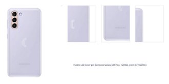 Puzdro LED Cover pre Samsung Galaxy S21 Plus - G996B, violet (EF-KG996C) 1
