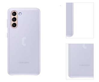Puzdro LED Cover pre Samsung Galaxy S21 Plus - G996B, violet (EF-KG996C) 3