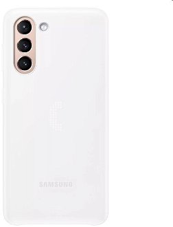 Zadný kryt LED Cover pre Samsung Galaxy S21 Plus, biela
