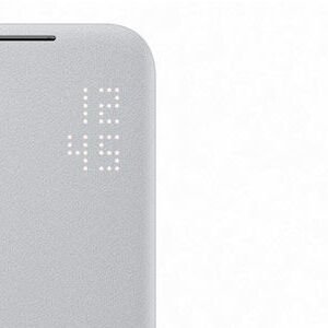 Puzdro LED View Cover pre Samsung Galaxy S22, light gray 7