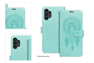 Puzdro MEZZO Book dreamcatcher pre Xiaomi Redmi Note 11 PRO/11 PRO 5G, zelené 4