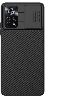 Puzdro Nillkin CamShield Armor pre Xiaomi Poco X4 Pro 5G, čierne