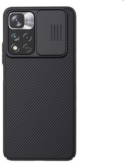 Puzdro Nillkin CamShield pre Xiaomi Redmi Note 11 Pro +/Xiaomi 11i, čierne