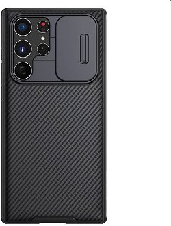 Puzdro Nillkin CamShield Pro pre Samsung Galaxy S22, čierne