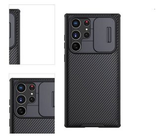 Puzdro Nillkin CamShield Pro pre Samsung Galaxy S22 Ultra, čierne 4