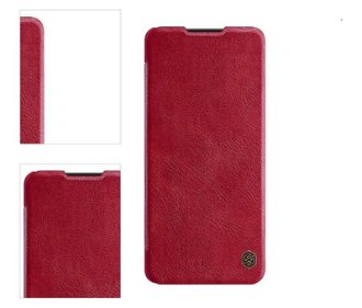 Puzdro Nillkin Qin Book pre Samsung Galaxy A23, červené 4