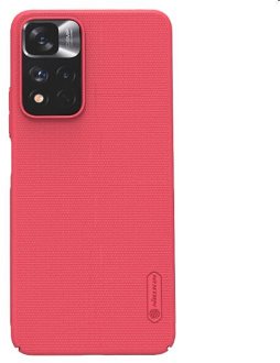 Zadný kryt Nillkin Super Frosted pre Xiaomi Redmi Note 11 5G/Poco M4 Pro, červená