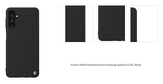 Puzdro Nillkin textúrované pre Samsung Galaxy A13 5G, čierne 1