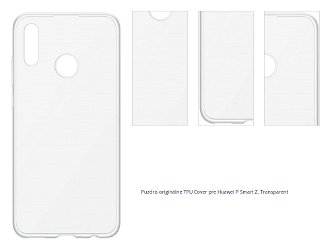 Puzdro originálne TPU Cover pre Huawei P Smart Z, Transparent 1