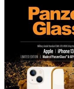 Puzdro PanzerGlass ClearCaseColor AB pre Apple iPhone 13, oranžové 6