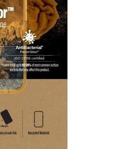 Puzdro PanzerGlass ClearCaseColor AB pre Apple iPhone 13, oranžové 9