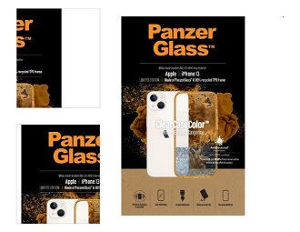 Puzdro PanzerGlass ClearCaseColor AB pre Apple iPhone 13, oranžové 4