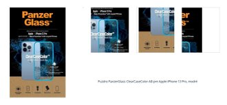 Puzdro PanzerGlass ClearCaseColor AB pre Apple iPhone 13 Pro, modré 1