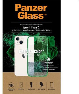 Zadný kryt PanzerGlass ClearCaseColor AB pre Apple iPhone 13, zelená