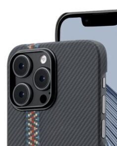 Puzdro Pitaka Fusion Weaving MagEZ Case 3 pre Apple iPhone 14 Pro, rhapsody 6
