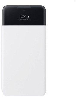 Knižkové puzdro S View pre Samsung Galaxy A53 5G, biela