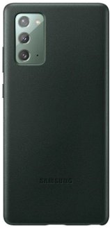Puzdro Samsung Leather Cover pre Galaxy Note 20 - N980F, green (EF-VN980LGE)