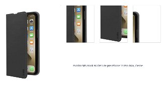 Puzdro SBS Book Wallet Lite pre iPhone 13 Pro Max, čierne 1