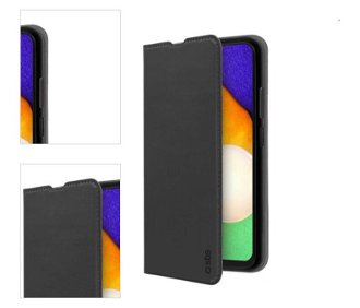 Knižkové puzdro SBS Book Wallet Lite pre Samsung Galaxy A03s, čierna 4