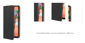 Puzdro SBS Book Wallet Lite pre Samsung Galaxy A12 - A125F, čierne 1