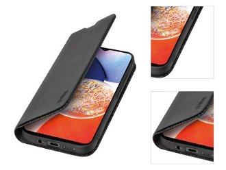 Puzdro SBS Book Wallet Lite pre Samsung Galaxy A14 4G/A14 5G, čierne 3
