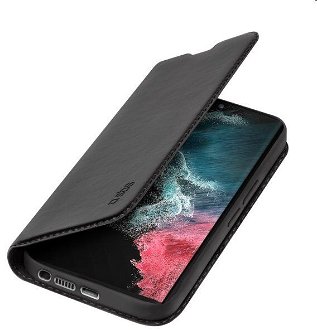 Knižkové puzdro SBS Book Wallet Lite pre Samsung Galaxy S23 Ultra, čierna