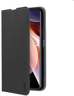 Puzdro SBS Book Wallet Lite pre Xiaomi Redmi Note 11 Pro/Note 11 Pro Plus, čierne