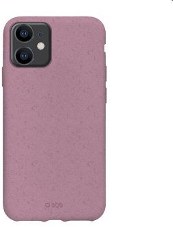 Puzdro SBS Oceano pre iPhone 12/12 Pro, 100% kompostovateľné, ružové