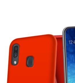 Puzdro SBS Polo pre Samsung Galaxy A20e - A202F, červené 6