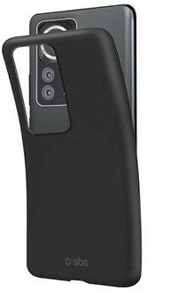 Zadný kryt SBS Sensity pre Xiaomi Redmi 12C, čierna