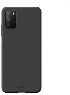 Zadný kryt SBS Sensity pre Xiaomi Redmi 9T/Poco M3, čierna
