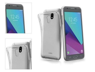 Puzdro SBS Skinny pre Samsung Galaxy J7 2017 - J730F, transparentná 4