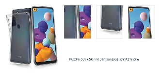 Púzdro SBS - Skinny Samsung Galaxy A21s čiré 1