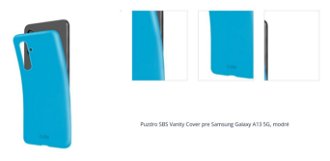 Puzdro SBS Vanity Cover pre Samsung Galaxy A13 5G, modré 1